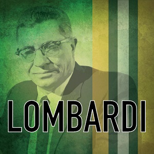 "Lombardi" Logo presented by the Racine Theater Guild