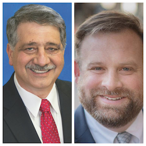 Mayor of Kenosha John Antaramian, the Mayor of Racine Cory Mason.