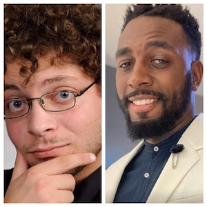 L to R: Alex Metalsky, Playwright; Matthew Reed; Playwright 