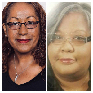 Community Activists Arletta Frazier-Tucker (Left), Lesia Hill-Driver (Right)