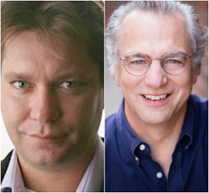 Author Ashlee Vance (Left); Author James Tobin (Right)