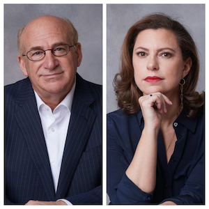 Barry Levine (Left) and Monique El-Faizy (Right), authors 