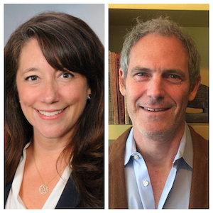 L to R: Dr. Beth Rush from the Mayo Clinic, Frederick Kaufman, author