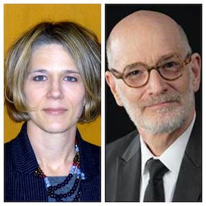 L to R: Beth Bender and Pasquale Laurino from Racine Symphony Orchestra