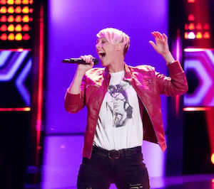 Betsy Ade, local singer and contestant on NBC's "The Voice" 
