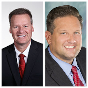 L to R: Bryan Albrecht, President of Gateway Technical College; Patrick Booth, President and CEO of CCB Technologies