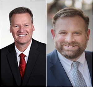 Bryan Albrecht, President of Gateway Technical College (Left); Cory Mason, Mayor of Racine (Right) 