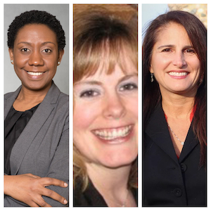 L to R: Angela Cunningham, Elizabeth Pfeuffer, and Angelina Gabriele; Candidates for the 2021 Spring Circuit Court Branch Six Primary on Feb. 16th