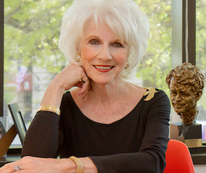 Diane Rehm, a highly-regarded public radio host and author