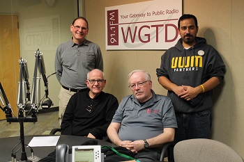 Education Matters Host Mike Kehoe (center) 