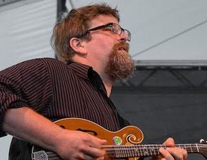 Erik Berry, mandolin player for bluegrass band Trampled by Turtles. 