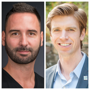 L to R: Fabrice Conte-Williamson, director; Collin O'Mara, National Wildlife Federation