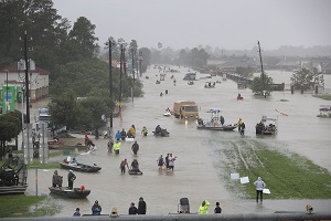 The Devastating Aftermath of Hurricane Harvey that made landfall in Texas 
