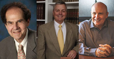 L to R: Terry Rose, Attorney,  Neil Guttormsen, Attorney, and Stephen Marpohl Consulting Architect