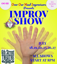 Over Our Head Players' upcoming Improv event