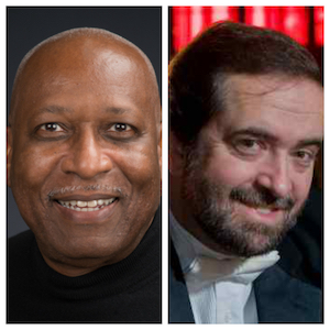 L to R: Dr. James Kinchen from UW-Parkside, Dr. Eduardo Garcia-Novelli from Carthage College