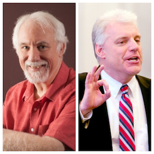 James Schatzman, Director of Racine Vocational Ministries (Left); Michael Gravely, Kenosha District Attorney (Right) 