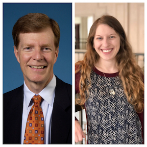 Jeff Neubauer, Executive Director (Left) and Chelsea Powell, Deputy Director (Right)