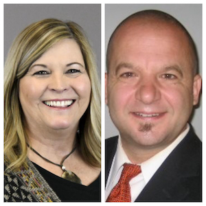 L to R: Jenny Schmidt, Coordinator of Special Education and Student Support (Left); and Ed Kupka, Coordinator of Student Support. (Right) 