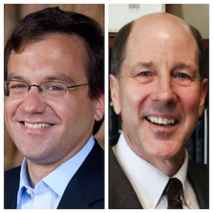 L to R: Dr. John Swallow, President of Carthage College; Dr. David Timmerman, Carthage College 