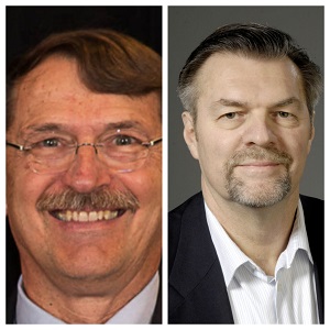 John Lehman - Democrat (Left), Bob Wittke- Republican (Right)