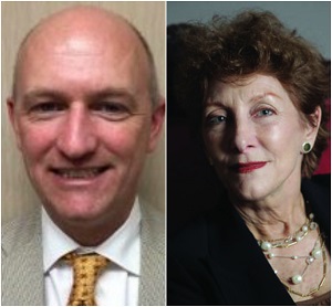 Dr. Mark Keagan (Left) Author Anna Lawton (Right)