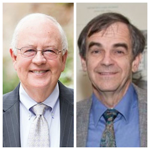 Kenneth W. Starr (Left), John Tinker (Right) 