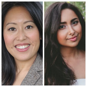 Lenora Chu, Author (Left), Sahara Rose Ketabi, author (Right) 