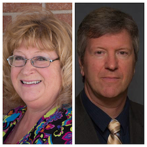 L to R: Mary Modder and Dr. Todd Price, KUSD School Board Members