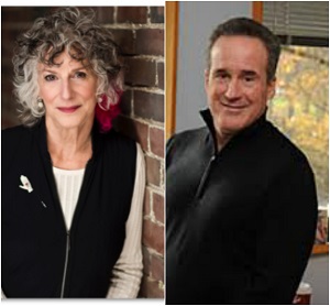 Author Mavis Himes (Left); Dr. Steven Ungerleider (Right)