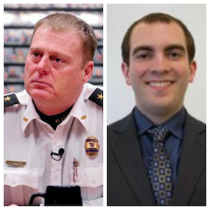 L to R; John Morrisey, Director of City Inspection for The City of Kenosha and Matt Rejc, Manager of Racine Neighborhood Services.  