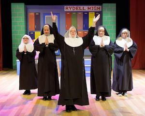 A Photo of the Cast of "Nunsense" at The Racine Theater Guild