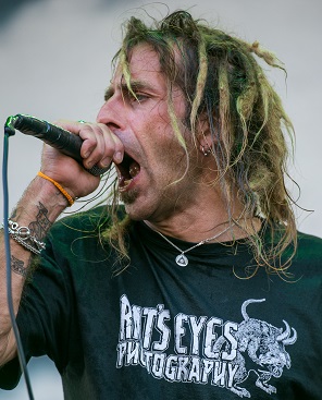 Singer Randy Blythe 