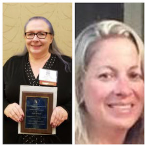  Left to Right: Ruth Donalds, long standing Foster Parent and Lisa Retzlaff, Director of Residential Care at Kenosha Human Development Services. 