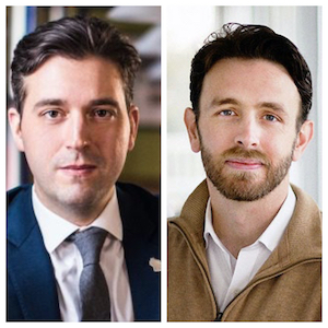 L to R: Josh Pade and Roger Polack; for 1st Wisconsin Congressional District for Congress.