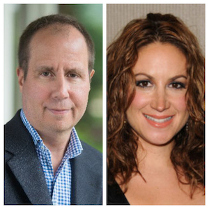 L to R:  Dr. Steven Phillips and Dana Parish, authors