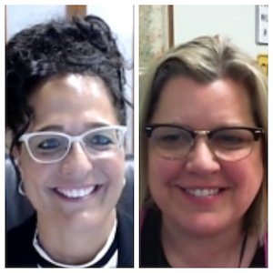 L to R: Dr. Sue Savaglio-Jarvis; who recently announced she is stepping down as Superintendent of Kenosha Unified School District, and her interim successor Dr. Bethany Ormseth.