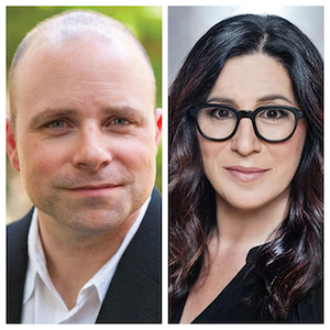 L to R: Dr. David Tolin, author; Leslie Ehm, author