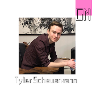 Tyler Scheuermann, a University of Wisconsin-Whitewater Student and Multiple time WCM award Winner 
