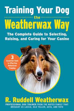 Book Cover: "Training Your Dog, The Weatherwax Way." 
