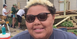 Mimi from Kansas City travels to Racine to Volunteer 