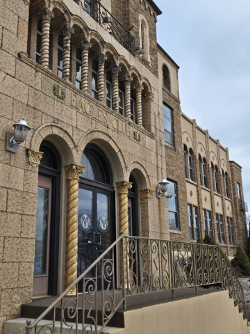 Image of Madrigrano Marina Shores & Ballroom, aka the Eagles Club. 