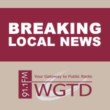 Breaking news logo. 