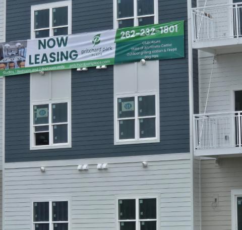 Photo of a Pritchard Park Place apartment building. 