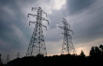 High-voltage power lines are seen in this file photo. Al Goldis/AP Photo