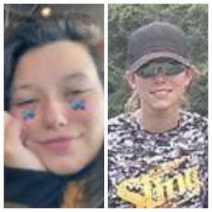 Anna Chumbley, left photo, undated, from Instagram. Right, 2019 team photo. k Thursday