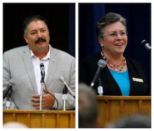 1st Wisconsin Congressional District Debate: Randy Bryce (Left), Cathy Myers (Right) 