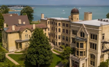 Aerial shot of the Kemper Center. Credit: Kemper Center Inc. 