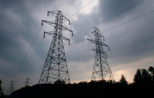 High-voltage power lines are seen in this file photo. Al Goldis/AP Photo