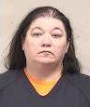 Mug shot of Sarah Benson. 